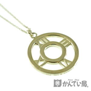 TIFFANY Co Atlas Necklace silver jewelry Roman numerals Kantei kyoku Kasugai